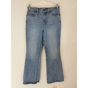Madewell Perfect Vintage Flare Jeans 29T Womens Blue Denim